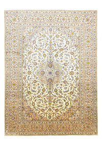 Tapis persan - Keshan - 388 x 288 cm - beige
