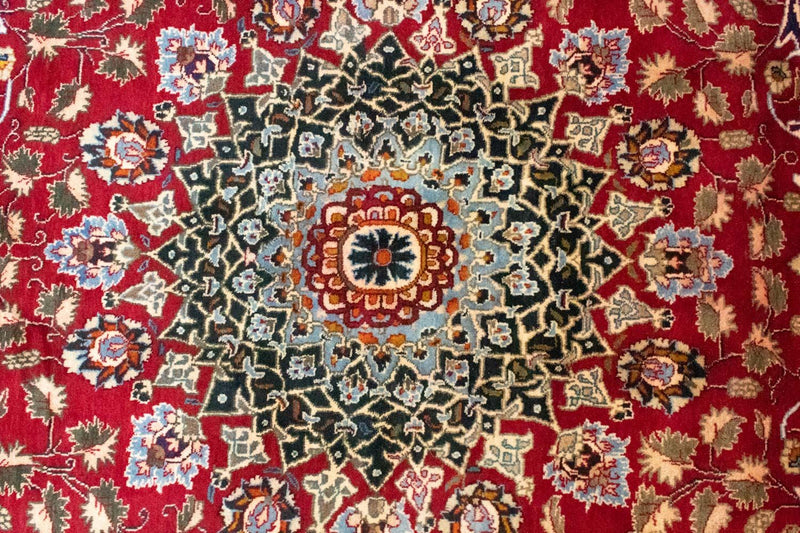 Tapis persan - Keshan - 345 x 249 cm - rouge