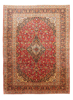 Tapis persan - Keshan - 415 x 298 cm - rouge