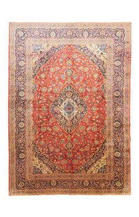 Tapis persan - Keshan - 410 x 310 cm - rouge