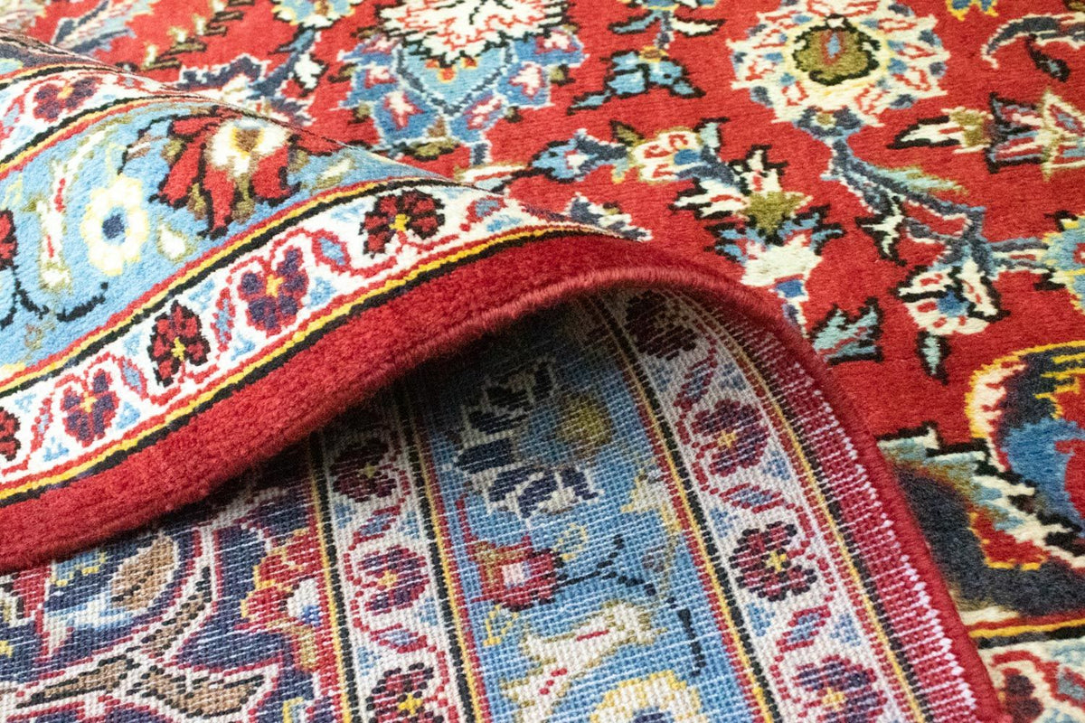 Tapis persan - Keshan - 384 x 280 cm - rouge