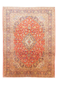 Tapis persan - Keshan - 406 x 307 cm - orange