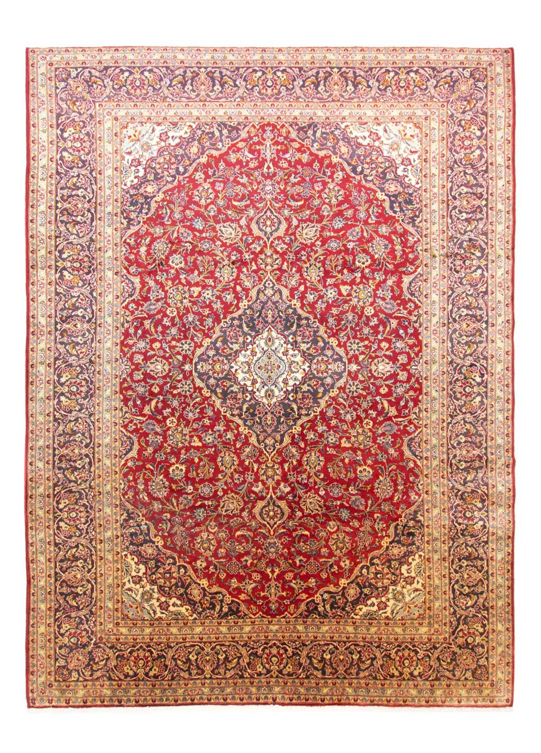 Tapis persan - Keshan - 412 x 300 cm - rouge