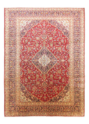 Tapis persan - Keshan - 412 x 300 cm - rouge