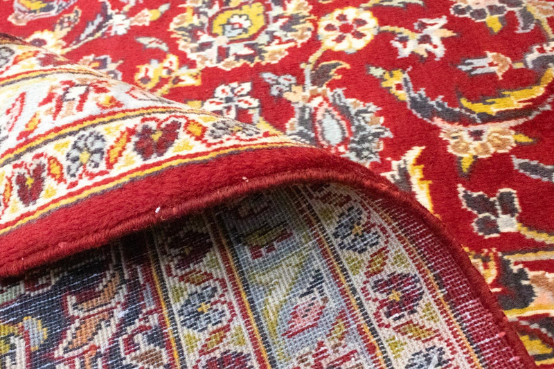 Tapis persan - Keshan - 412 x 300 cm - rouge