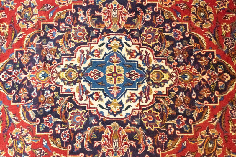 Tapis persan - Keshan - 417 x 304 cm - rouille