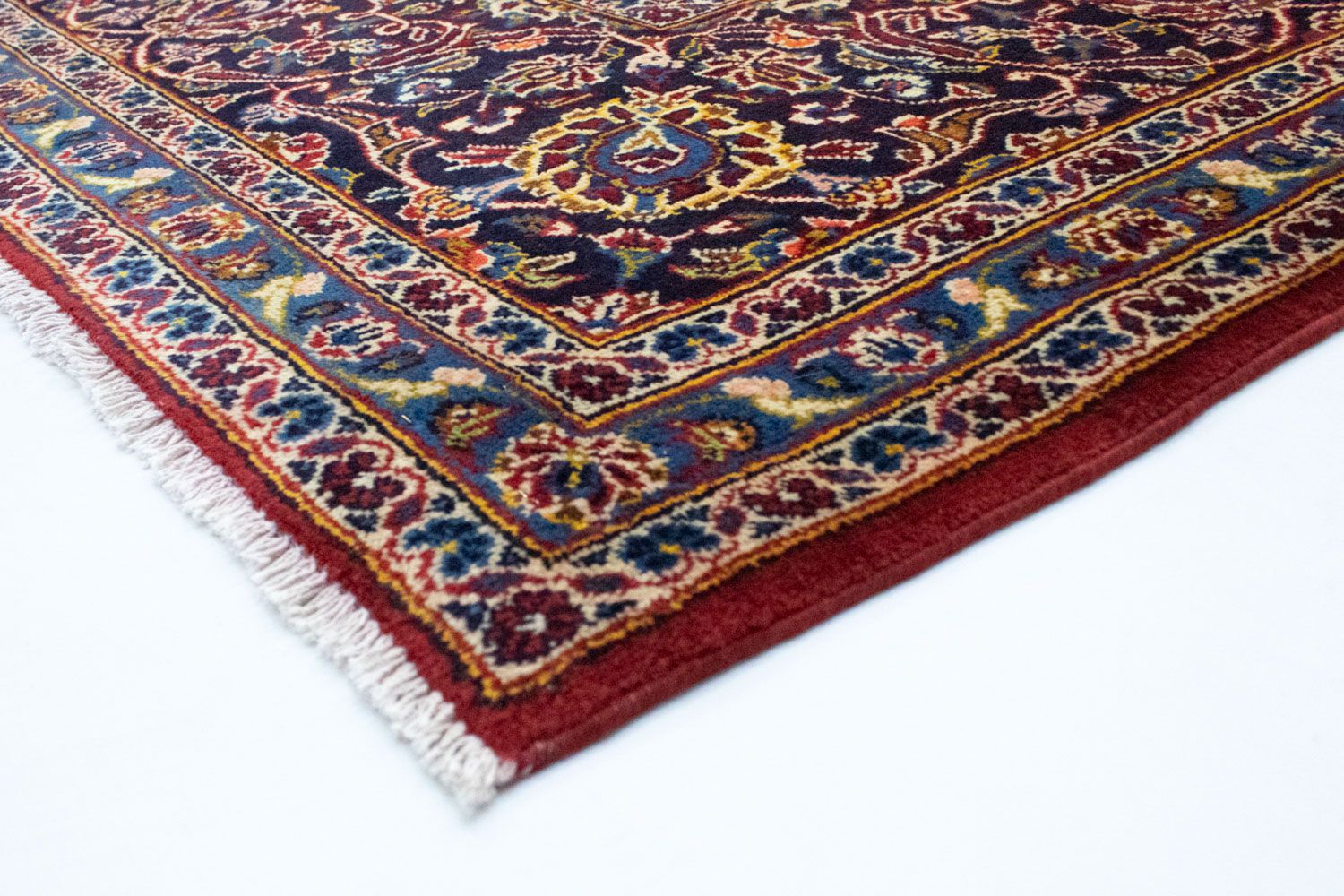 Tapis persan - Keshan - 417 x 304 cm - rouille