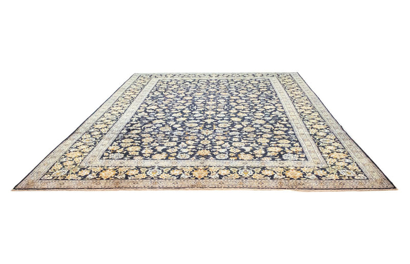 Tapis persan - Keshan - 410 x 311 cm - bleu
