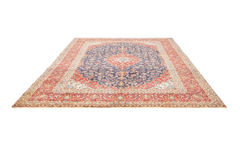 Tapis persan - Keshan - 405 x 294 cm - bleu