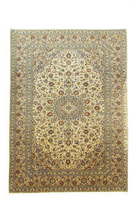 Tapis persan - Keshan - 333 x 245 cm - beige