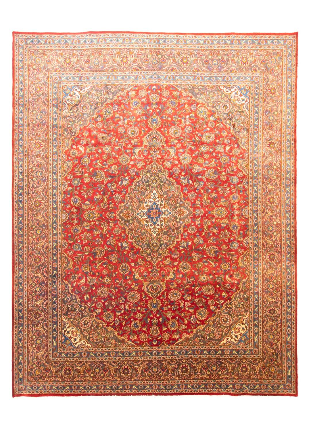 Tapis persan - Classique - 387 x 302 cm - rouge