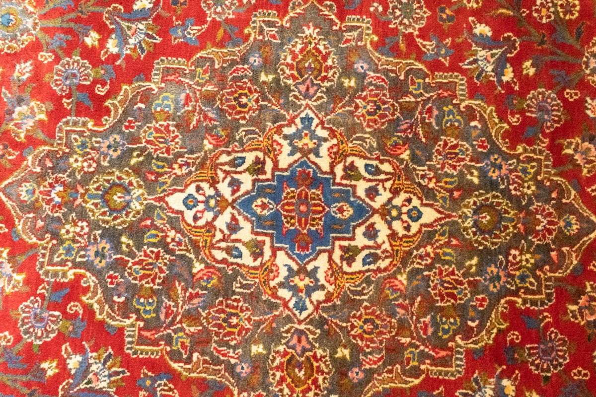 Tapis persan - Classique - 387 x 302 cm - rouge