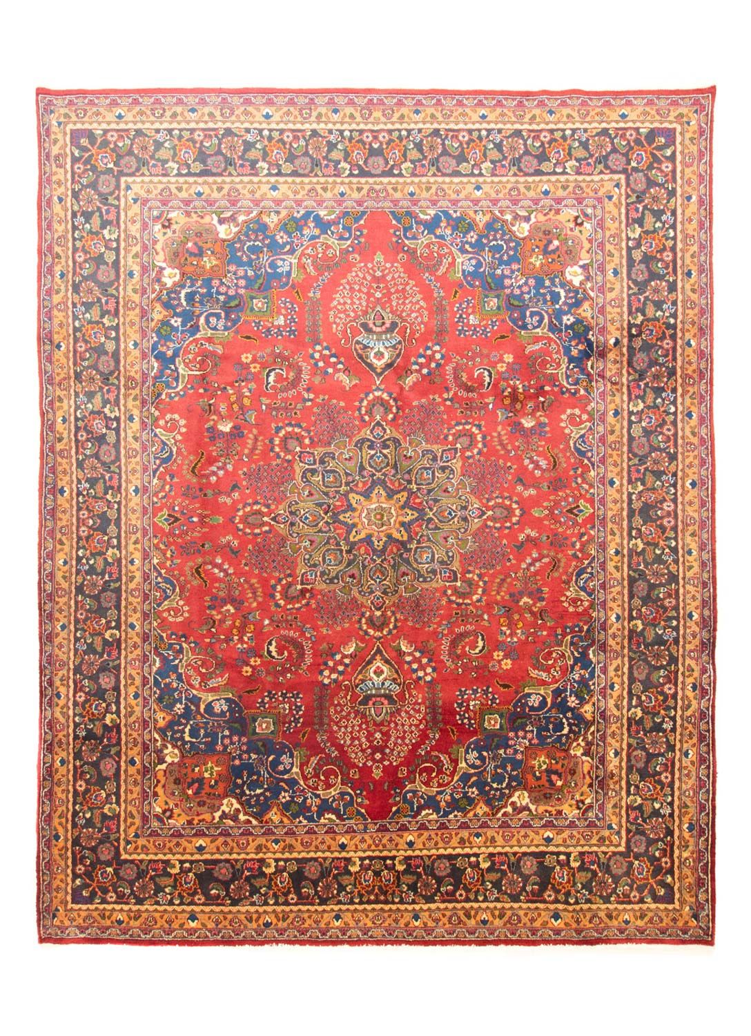 Tapis persan - Classique - 384 x 298 cm - rouge