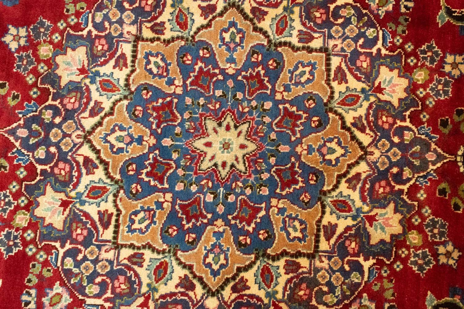 Tapis persan - Classique - 350 x 251 cm - rouge