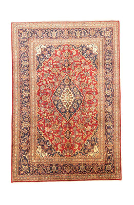 Tapis persan - Keshan - 290 x 200 cm - rouge