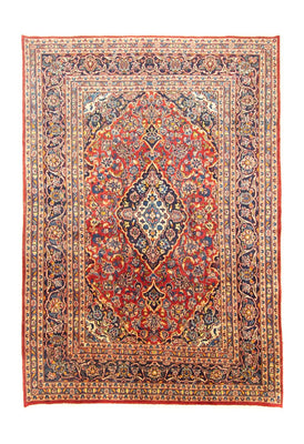 Tapis persan - Keshan - 284 x 198 cm - orange
