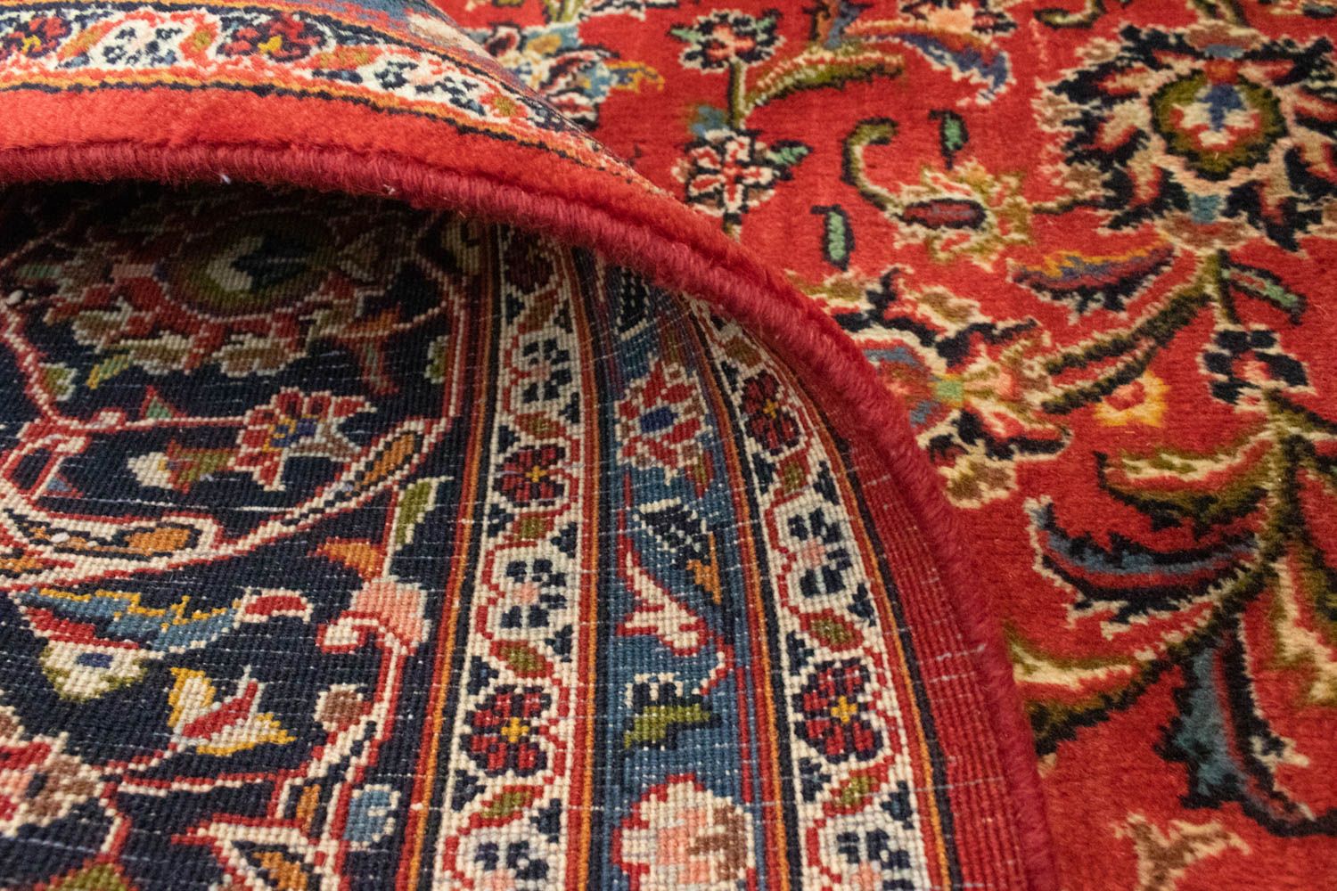 Tapis persan - Keshan - 337 x 246 cm - orange