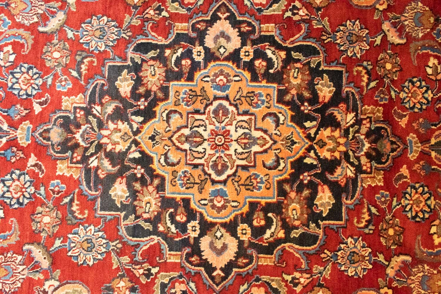 Tapis persan - Classique - 296 x 210 cm - rouge