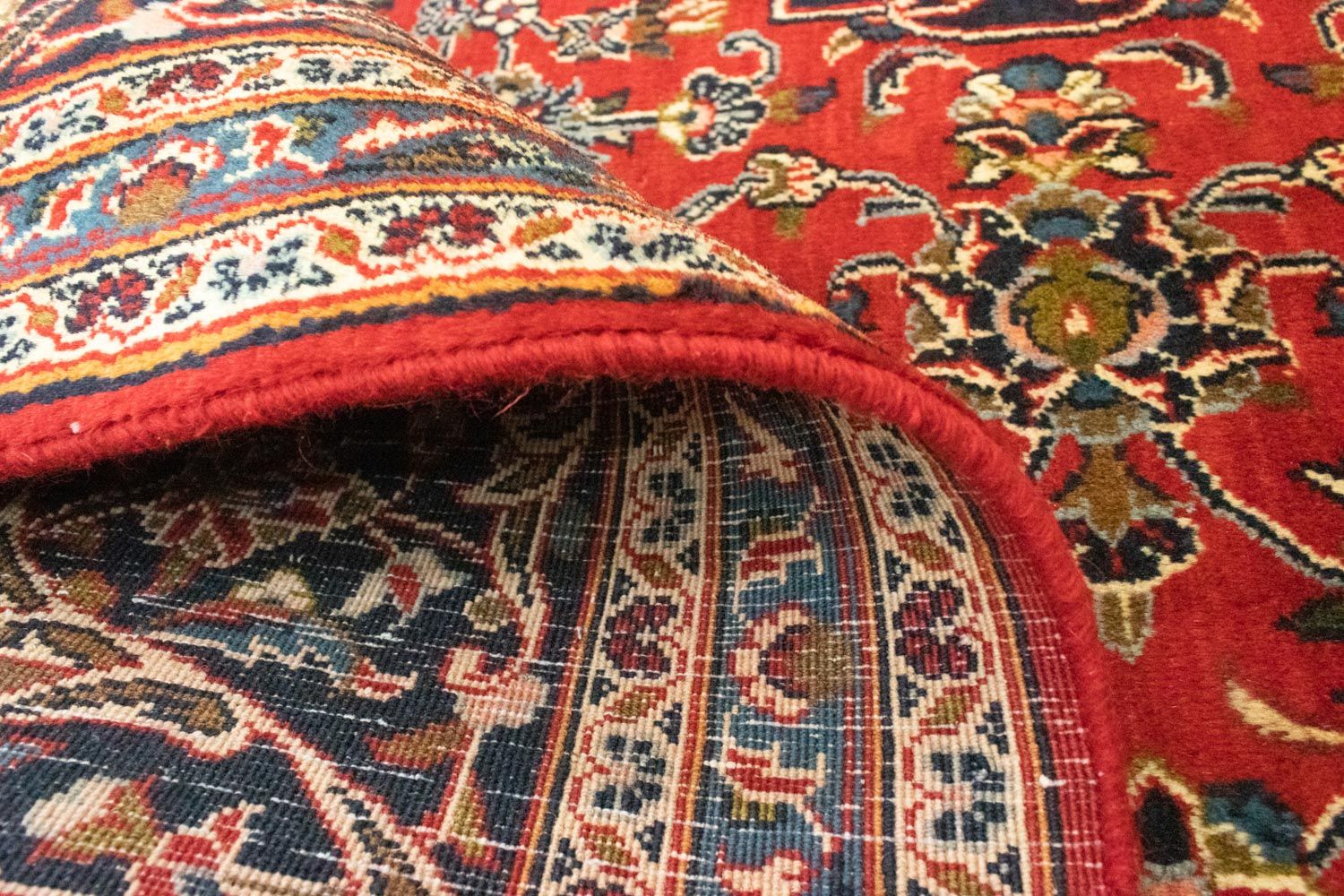 Tapis persan - Keshan - 333 x 240 cm - rouge