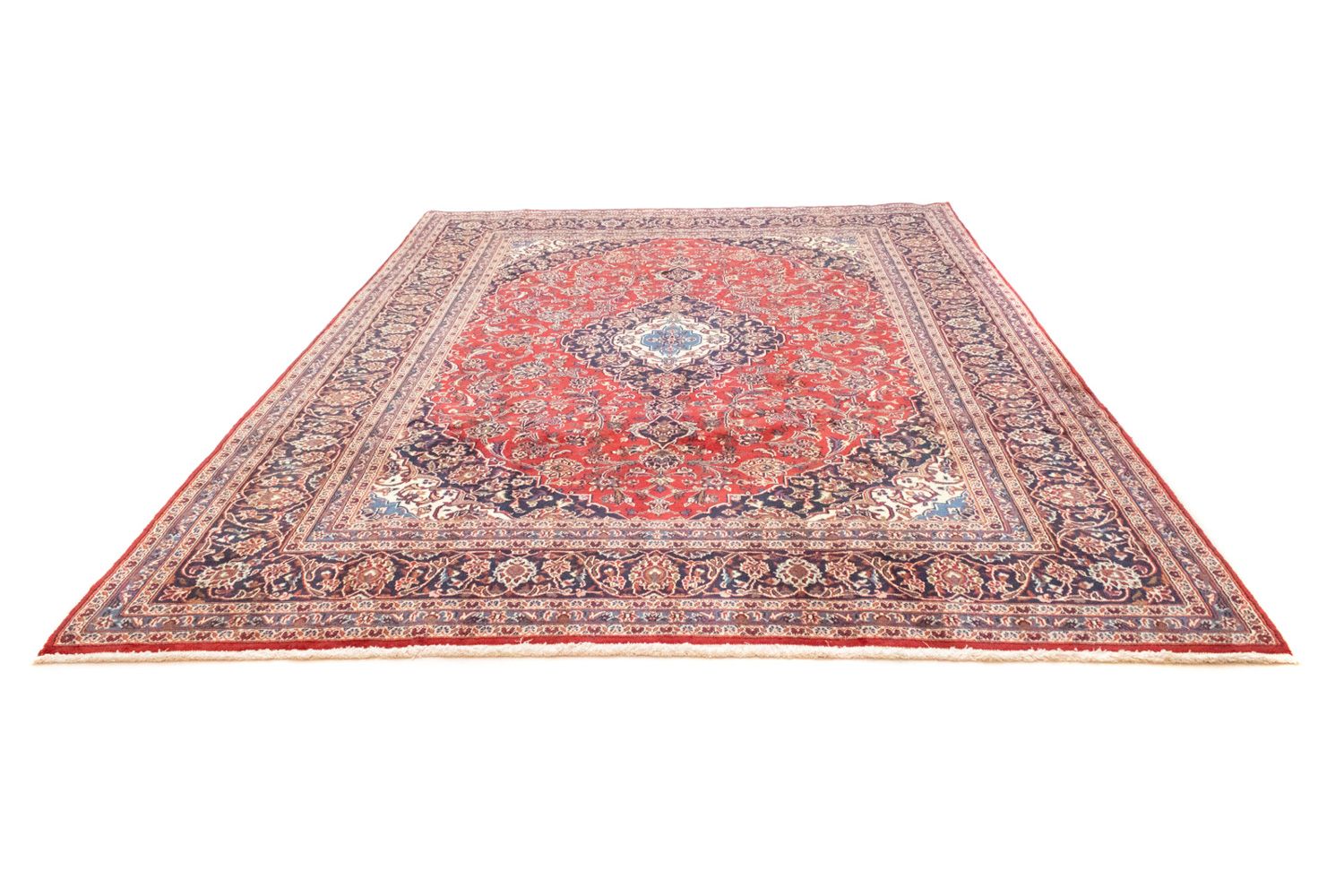 Tapis persan - Keshan - 333 x 240 cm - rouge
