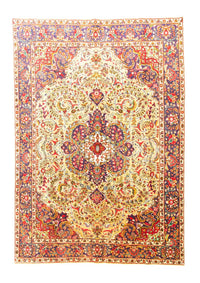 Tapis persan - Classique - 296 x 194 cm - beige