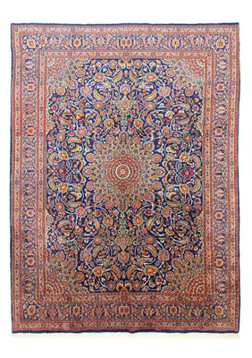 Tapis persan - Classique - 395 x 295 cm - bleu