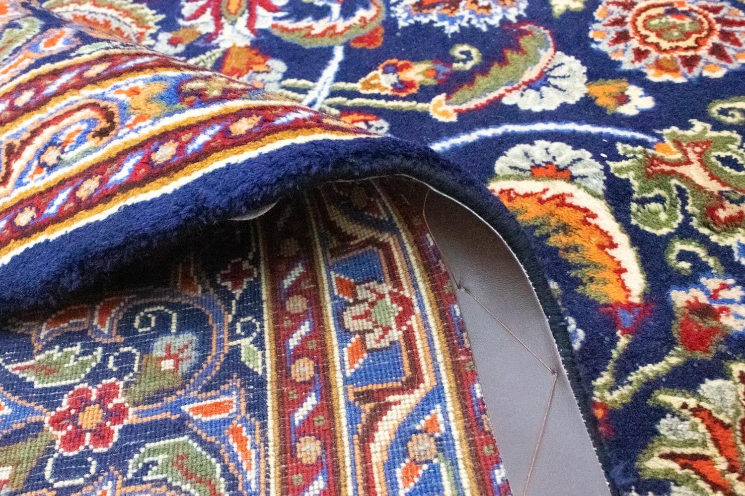 Tapis persan - Classique - 395 x 295 cm - bleu