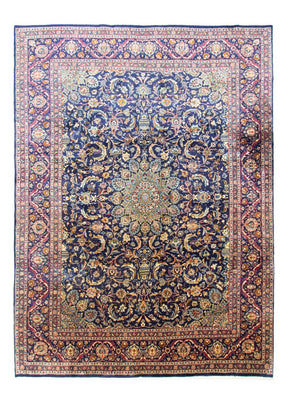 Tapis persan - Classique - 411 x 298 cm - bleu
