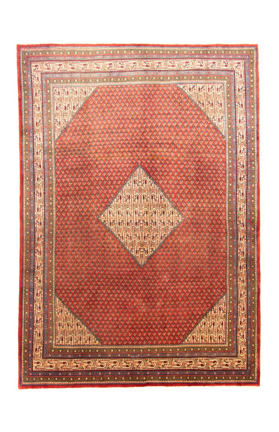 Tapis persan - Mir - 314 x 217 cm - rouge