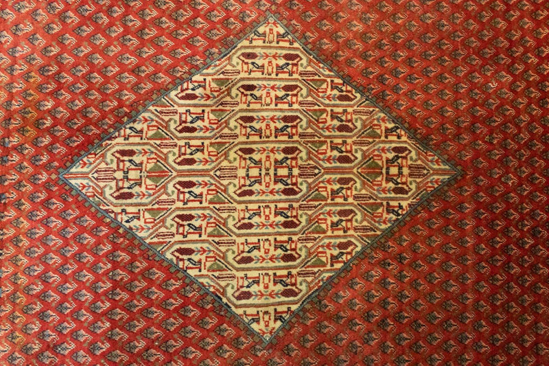 Tapis persan - Mir - 314 x 217 cm - rouge