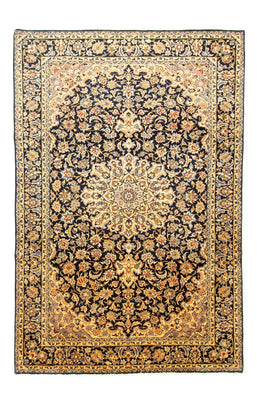 Tapis persan - Classique - 346 x 232 cm - bleu