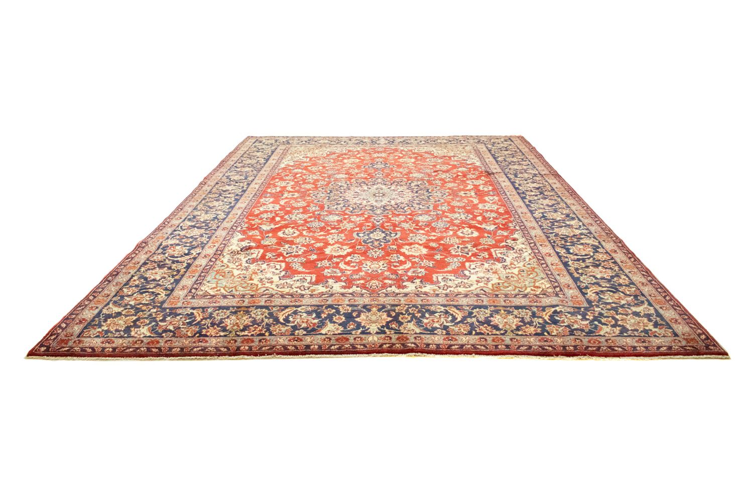 Tapis persan - Classique - 411 x 290 cm - orange