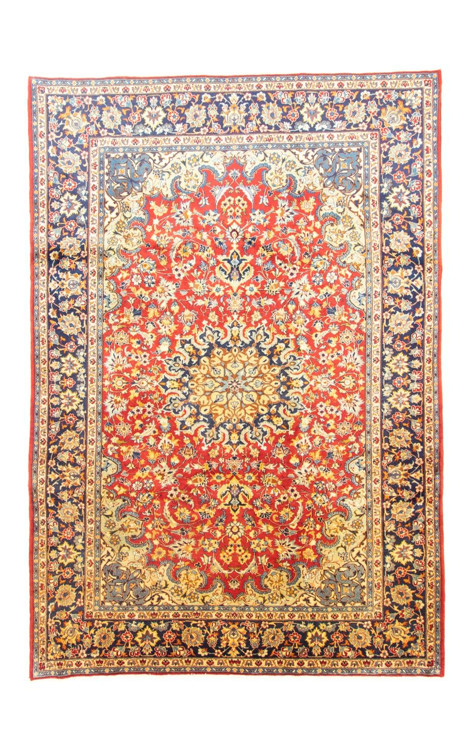 Tapis persan - Classique - 357 x 241 cm - rouge