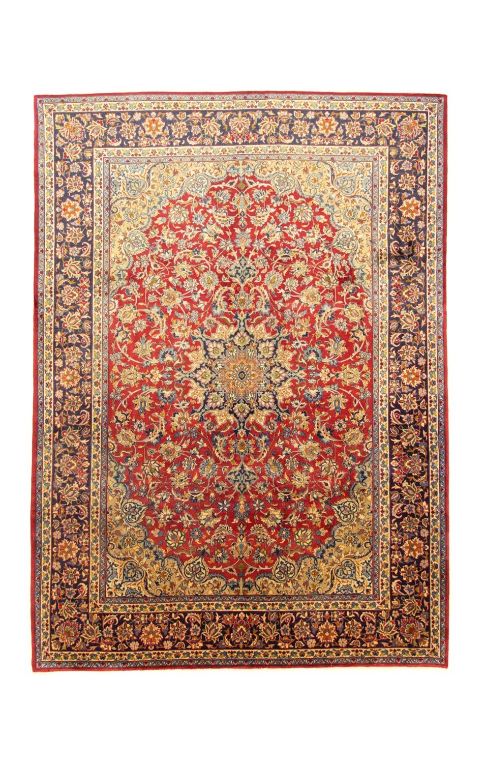 Tapis persan - Classique - 392 x 284 cm - rouge