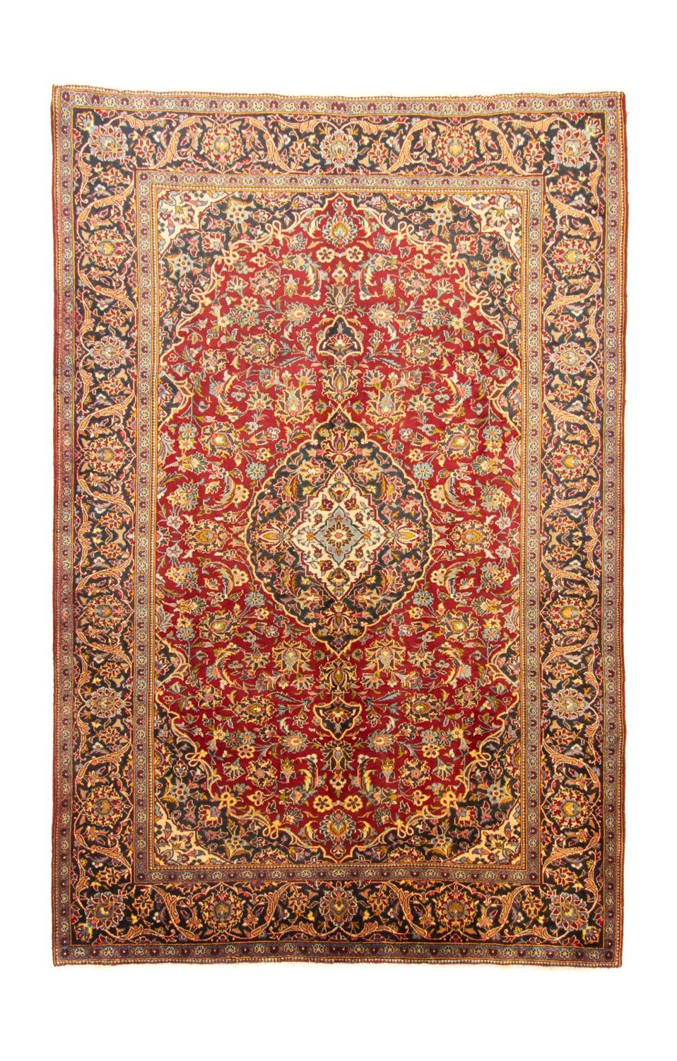 Tapis persan - Classique - 318 x 215 cm - rouge