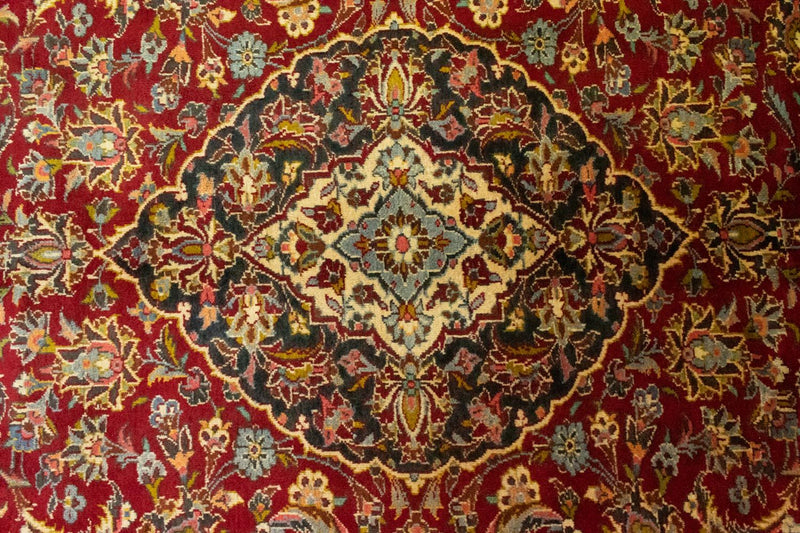 Tapis persan - Classique - 318 x 215 cm - rouge