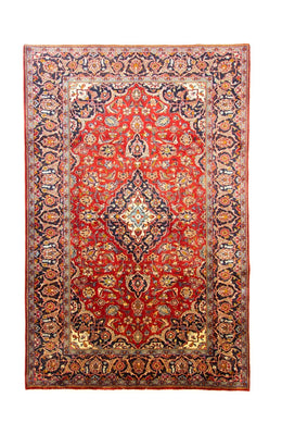 Tapis persan - Classique - 305 x 199 cm - rouge