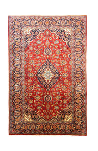 Tapis persan - Classique - 305 x 199 cm - rouge