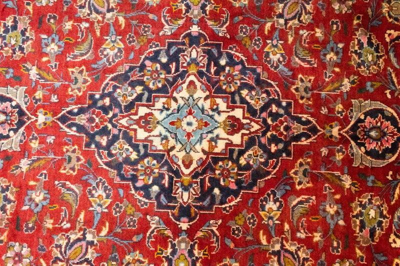 Tapis persan - Classique - 305 x 199 cm - rouge