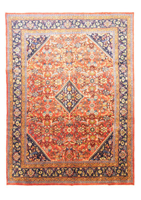 Tapis persan - Classique - 397 x 293 cm - orange