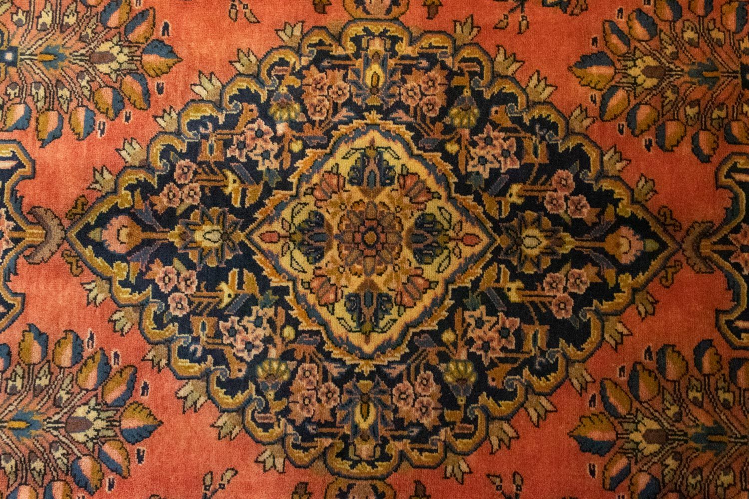 Tapis persan - Classique - 310 x 213 cm - orange