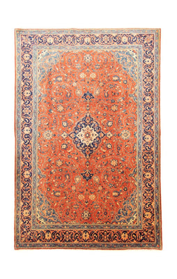 Tapis persan - Classique - 326 x 217 cm - orange
