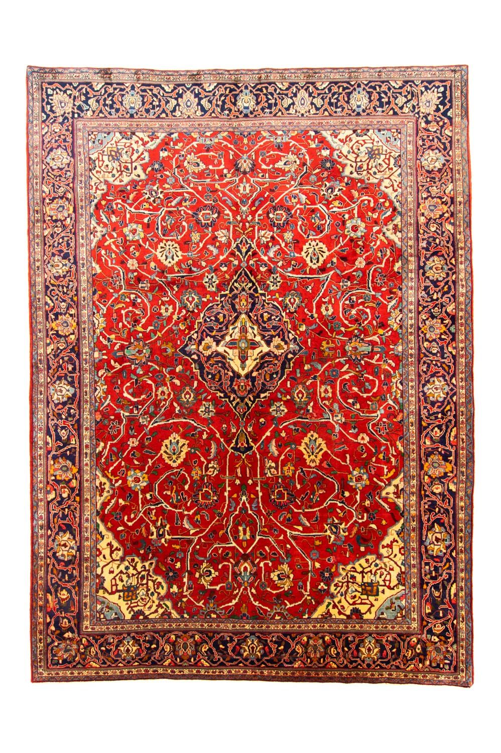 Tapis persan - Classique - 303 x 216 cm - rouge