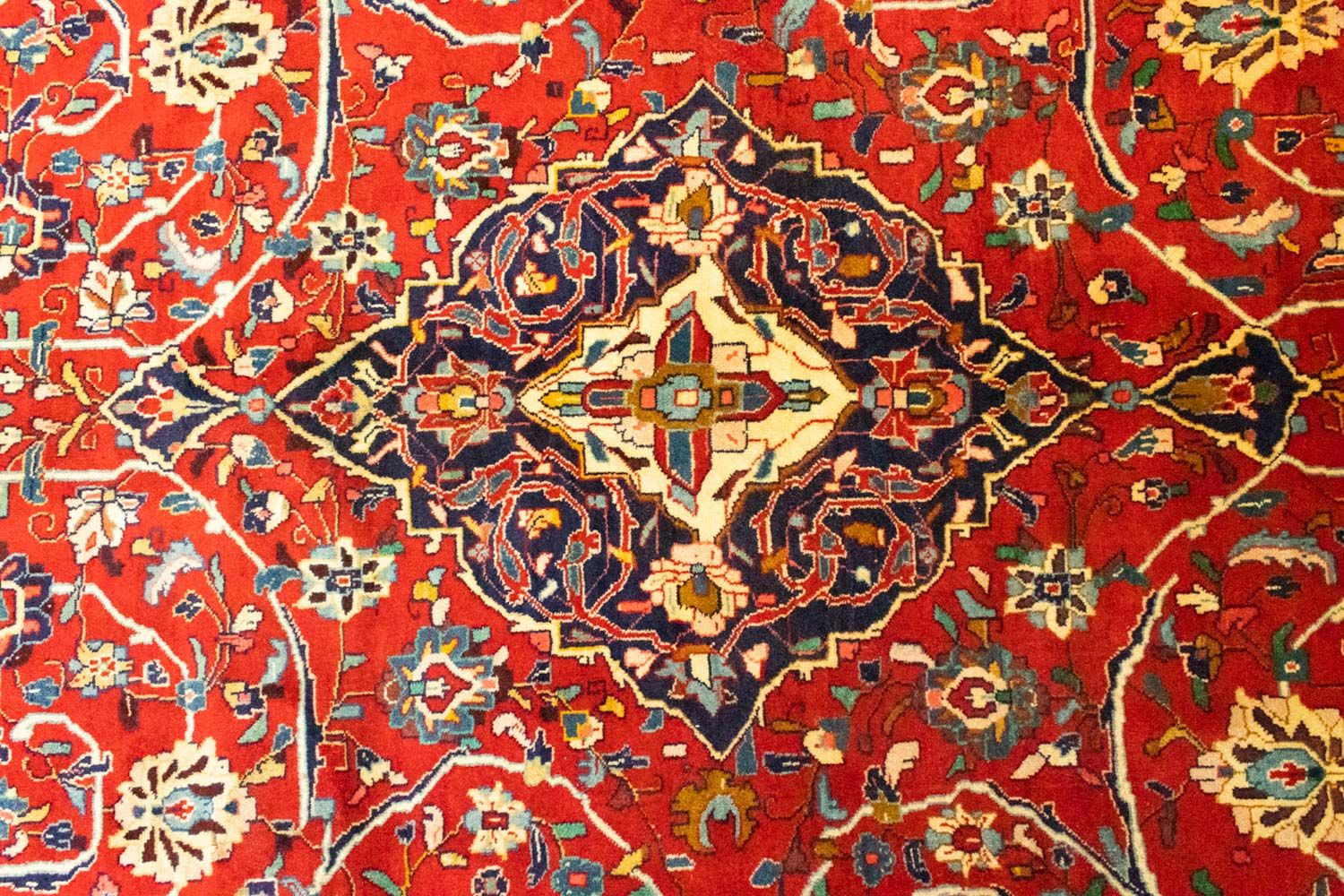 Tapis persan - Classique - 303 x 216 cm - rouge