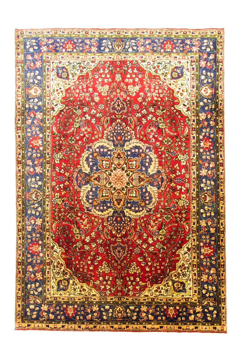 Tapis persan - Tabriz - 302 x 212 cm - rouge