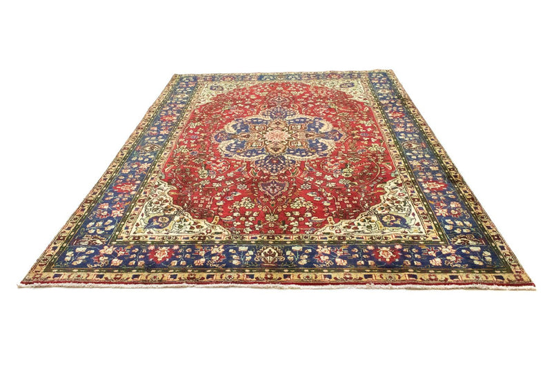 Tapis persan - Tabriz - 302 x 212 cm - rouge