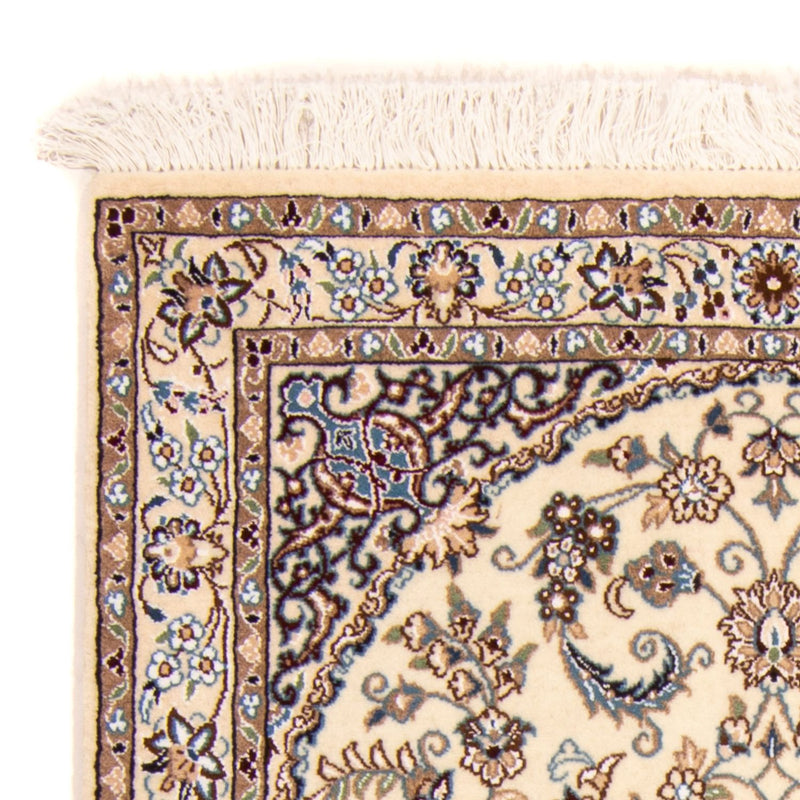 Tapis persan - Nain - Royal - 153 x 99 cm - beige