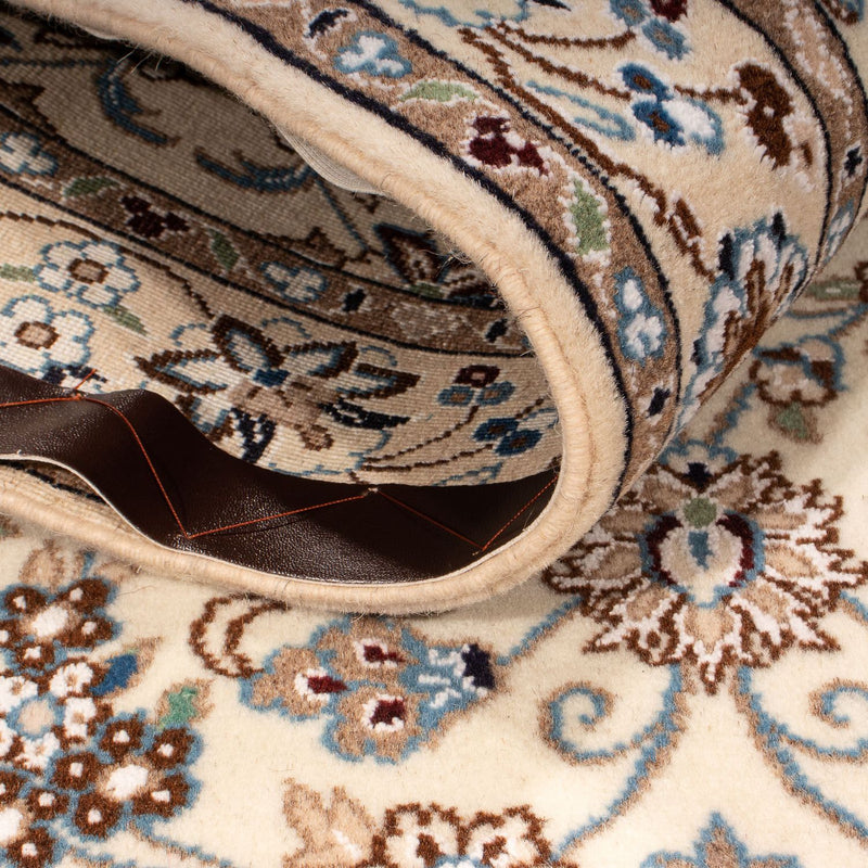 Tapis persan - Nain - Royal - 153 x 99 cm - beige