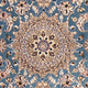 Tapis persan - Nain - Royal - 148 x 98 cm - bleu foncé