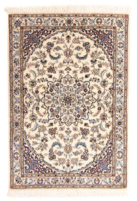 Tapis persan - Nain - Royal - 148 x 96 cm - beige